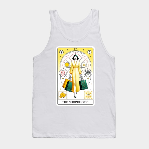 The Shopoholic Tank Top by L.C. Tarot